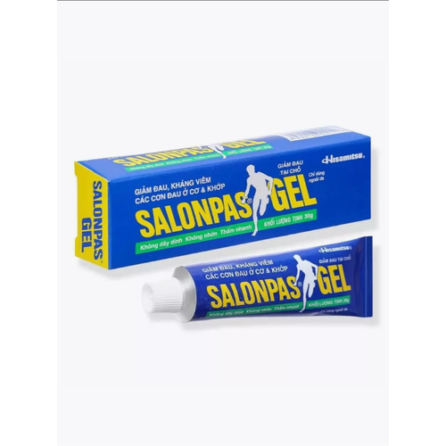 Крем-гель Salonpas Gel для мышц и суставов обезболивающий фотография