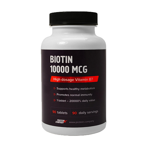 Biotin Биотин, 250 мл, 90 г, 90 шт. фотография