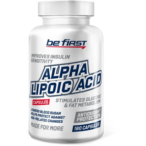 Be First Alpha Lipoic Acid (180 капс.), 200 г, 180 шт. фотография