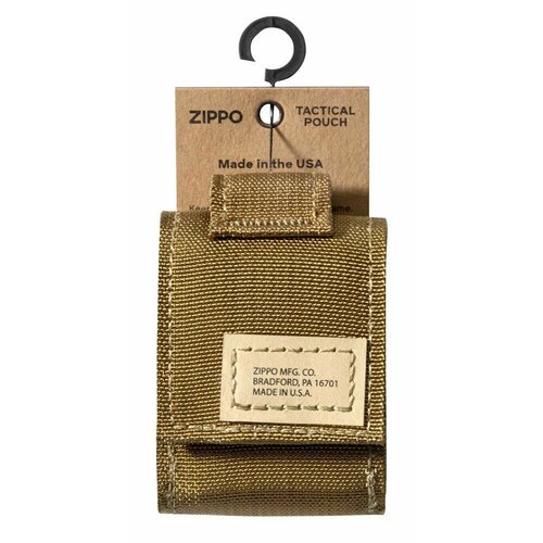 Чехол для зажигалки Zippo 48401 с фиксатором на ремень песочный купить за 6230 руб, фото