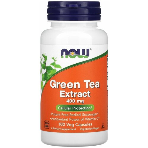 Green Tea Extract, 400 мг, 110 г, 100 шт. фотография