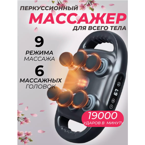 Перкуссионный массажер для мышц Muscle Massage Gun купить за 2300 руб, фото