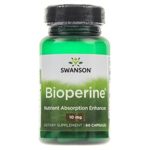 Bioperine, 10 мг, 40 г, 60 шт. фотография