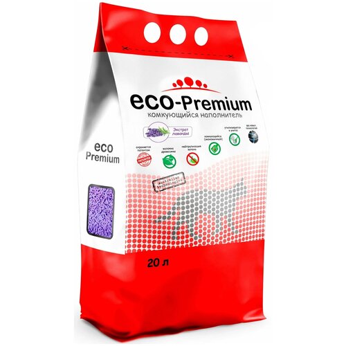 Комкующийся наполнитель ECO-Premium Green 129422, 20л, 1 шт. фотография