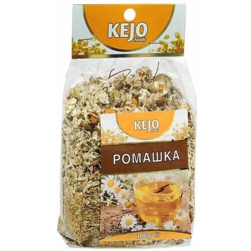 Ромашка (Цветки ромашки сушеные) KEJOfoods, 100 гр купить за 299 руб, фото