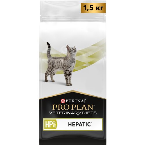 Сухой корм для кошек Pro Plan Veterinary Diets HP при хронической печеночной недостаточности 1.5 кг фотография