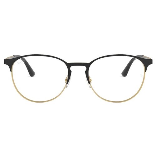 Оправа Ray-Ban Youngster RB(RX) 6375 (53), Matte black on rubber gold (3051) купить за 16956 руб, фото