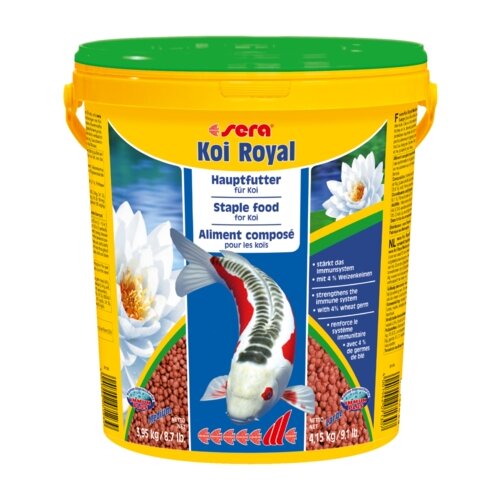 Сухой корм  для  рыб Sera Koi Royal ST large, 21 л, 4.15 кг фотография