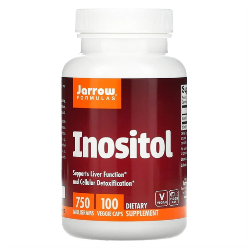 Капсулы Jarrow Formulas Inositol, 150 г, 100 шт. фотография