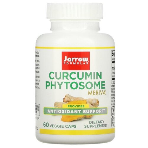 Капсулы Jarrow Formulas Curcumin Phytosome, 80 г, 60 шт. купить за 4830 руб, фото