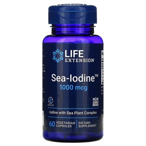 Sea-Iodine, 1000 мкг, 150 мл, 50 г, 60 шт. фотография