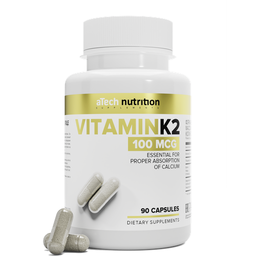 Vitamin K2, 100 мкг, 0.45 г, 90 шт. фотография