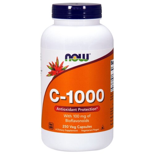 C-1000 with Bioflavonoids капс., 250 мл, 480 г, 250 шт. фотография