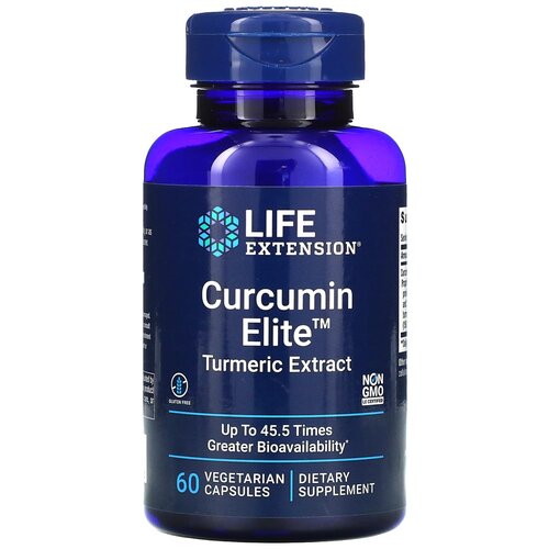 Капсулы Life Extension Curcumin Elite, 90 г, 60 шт. фотография