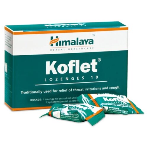 Леденцы Himalaya Herbals Koflet, 33 г, 10 шт. фотография