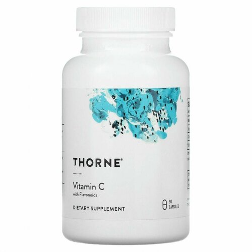 Thorne Research Витамин С с флавоноидами, Vitamin C with Flavonoids 90 капсул фотография