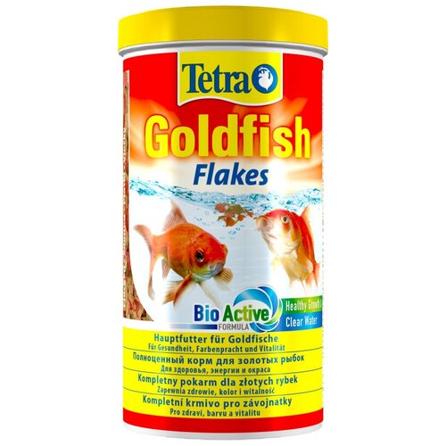 Сухой корм  для  рыб Tetra Goldfish, 1 л, 200 г купить за 1200 руб, фото