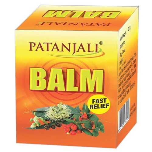 Бальзам Patanjali Balm fast relief, 25 г, 25 мл фотография