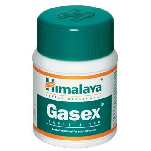 Таблетки Himalaya Herbals Gasex, 64 г, 100 шт. фотография