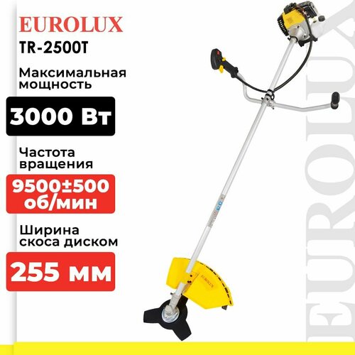 Триммер бензиновый Eurolux TR-2500T, 4.1 л.с., 46 см купить за 8876 руб, фото