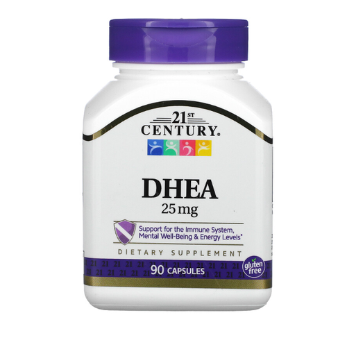 21st Century, DHEA, 25 мг, 90 капсул фотография