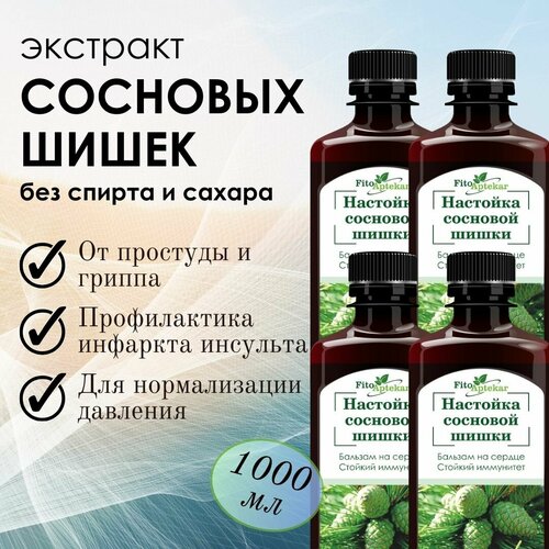 Настойка сосновой шишки 