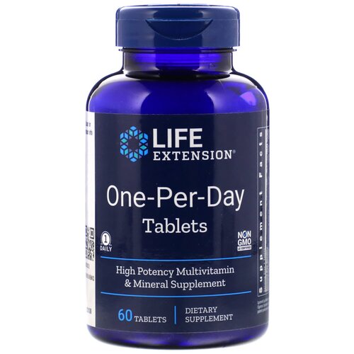 Капсулы Life Extension One-Per-Day Multivitamin, 300 мл, 60 шт. фотография