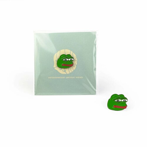 Значок металлический / Little Pins / Pepe the Frog / Мультики / Мемы / Сериалы / фотография