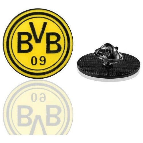 Borussia FC, BVB, Атрибутика для болельщиков Дортмундской Боруссии, значок Боруссия Дортмунд фотография