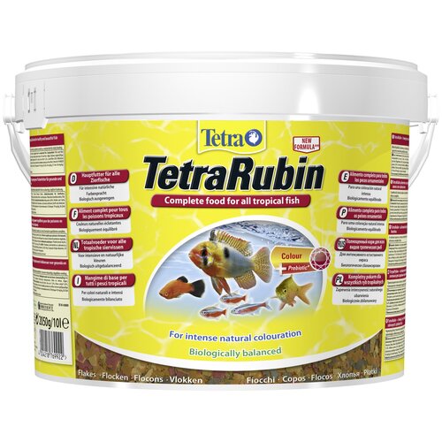 Сухой корм  для  рыб, ракообразных Tetra TetraRubin Flakes, 10 л, 2.05 кг купить за 6400 руб, фото