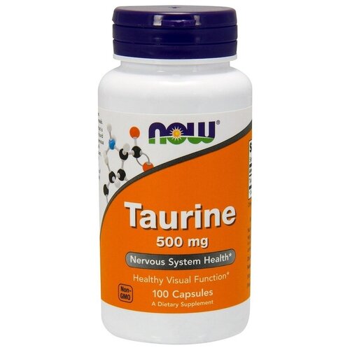 Taurine капс., 500 мг, 114 г, 100 шт. фотография