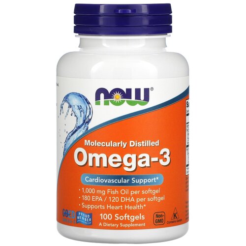 Omega-3 капс., 1000 мг, 100 шт. фотография