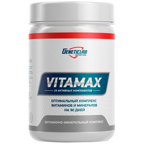 Таблетки Geneticlab Nutrition Vitamax, 1.5 г, 90 шт. фотография