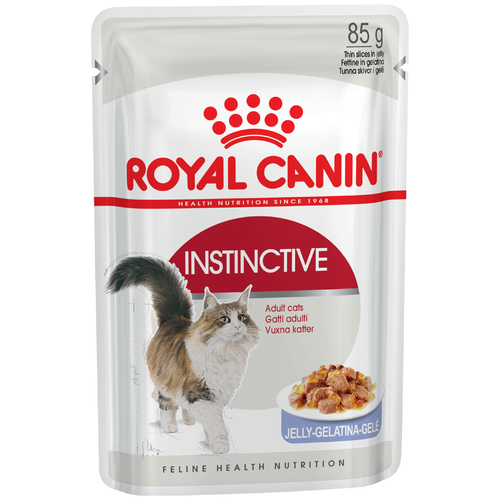 Влажный корм для кошек Royal Canin Instinctive 16 шт. х 85 г (кусочки в желе) фотография