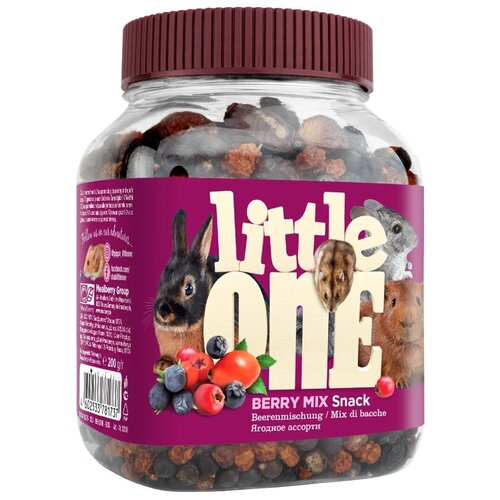 Лакомство для кроликов Little One Snack Berry mix, 200 г купить за 480 руб, фото