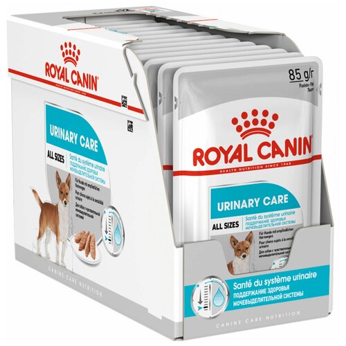 Влажный корм для собак Royal Canin Urinary Care для профилактики МКБ 12 шт. х 85 г (паштет) фотография