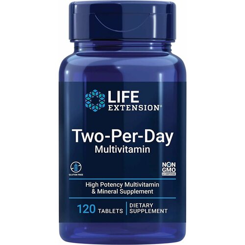 LIFE Extension Two-Per-Day Multivitamin 120 tabs фотография