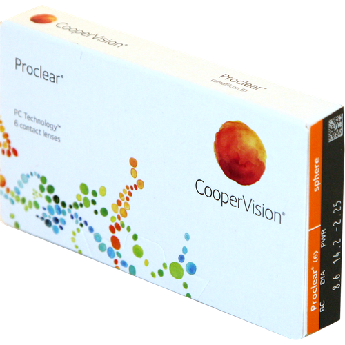 Контактные линзы CooperVision Proclear.., 6 шт., R 8,6, D +2, 1 уп. фотография