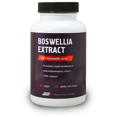 Капсулы PROTEIN.COMPANY Boswellia extract Экстракт босвеллии, 90 г, 250 мл, 90 шт. фотография