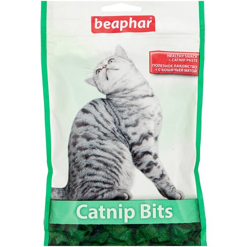 Лакомство для кошек  Beaphar Catnip Bits, 150 г мята фотография