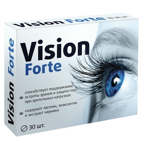 Vision Forte таб., 30 мл, 30 г, 30 шт. фотография