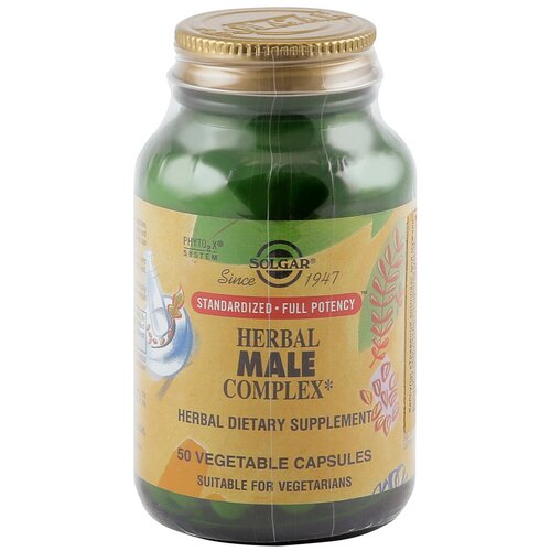 Solgar Herbal male complex капс., 50 шт. фотография