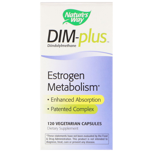 Капсулы Nature's Way DIM-plus Estrogen Metabolism, 120 г, 120 шт. купить за 5800 руб, фото