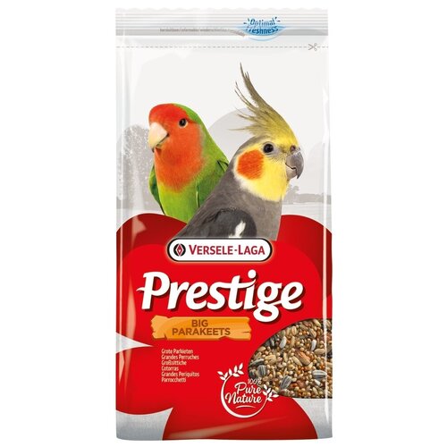 Versele-Laga корм Prestige Big Parakeet для средних попугаев, 1кг купить за 1190 руб, фото