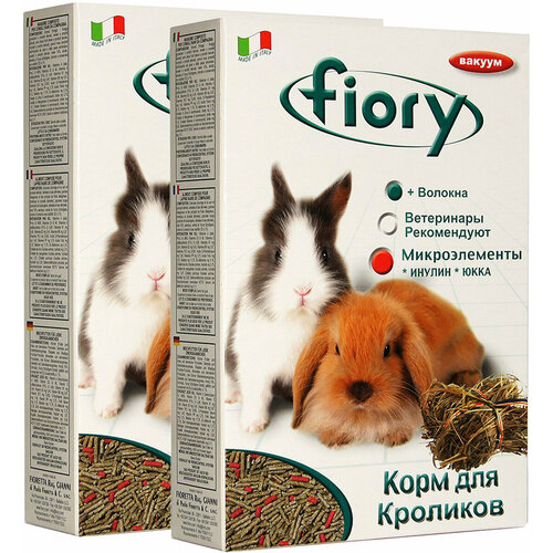 FIORY PELLETTATO корм-гранулы для кроликов (850 гр х 2 шт) фотография