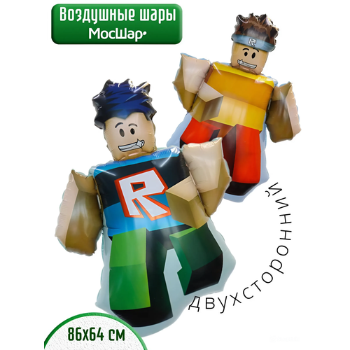 Воздушный Шар Роблокс Roblox Фигура Двухсторонний 86 см фотография