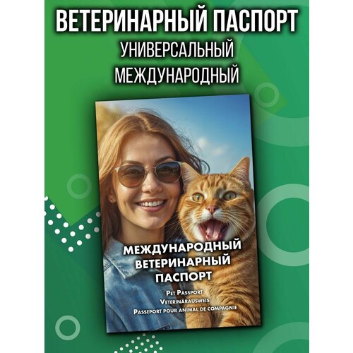 Ветеринарный паспорт для кошек и собак международный фотография