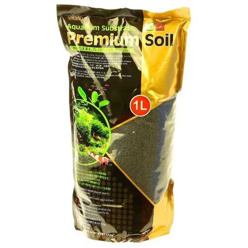 Грунт ISTA Aquarium Substrate Premium Soil 3.5+ мм 1 л, 0.8 кг фотография