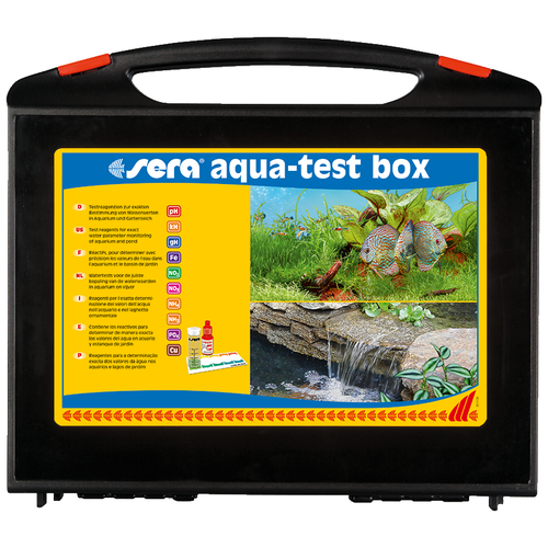 Sera Aqua-test box (Cu) тесты для аквариумной воды, набор фотография