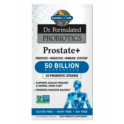 Пробиотики для простаты Prostate+ 60 вегитарианских капсул фотография